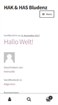 Mobile Screenshot of moodle.bhak-bludenz.ac.at